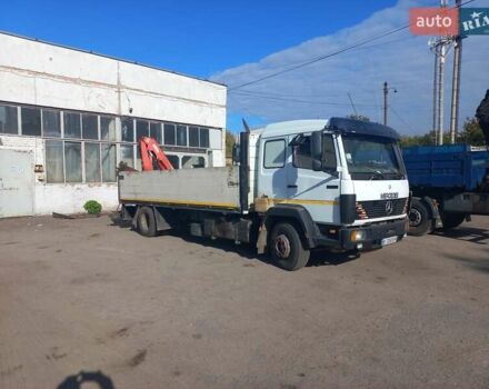 Белый Мерседес Атего, объемом двигателя 6 л и пробегом 100 тыс. км за 19500 $, фото 1 на Automoto.ua