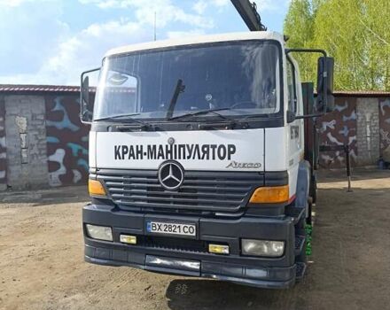 Белый Мерседес Атего, объемом двигателя 6.4 л и пробегом 500 тыс. км за 14500 $, фото 11 на Automoto.ua