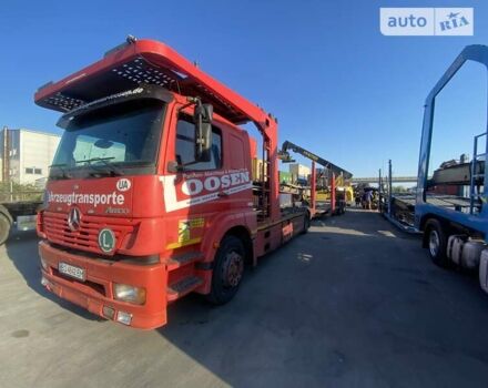 Красный Мерседес Атего, объемом двигателя 6.37 л и пробегом 1 тыс. км за 27500 $, фото 7 на Automoto.ua