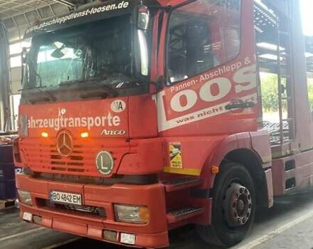 Красный Мерседес Атего, объемом двигателя 6.37 л и пробегом 1 тыс. км за 27500 $, фото 3 на Automoto.ua