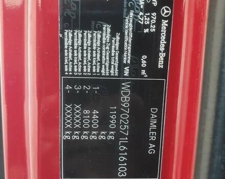 Красный Мерседес Атего, объемом двигателя 4.8 л и пробегом 516 тыс. км за 29500 $, фото 16 на Automoto.ua