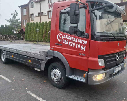 Красный Мерседес Атего, объемом двигателя 4.3 л и пробегом 450 тыс. км за 22500 $, фото 12 на Automoto.ua