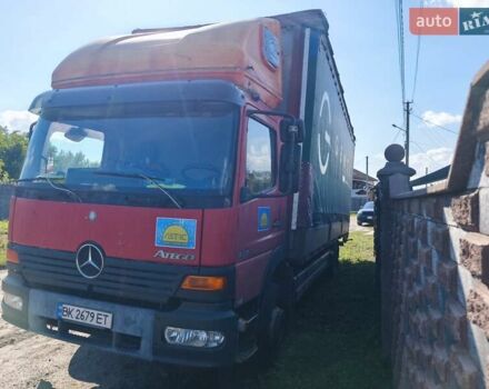 Червоний Мерседес Атего, об'ємом двигуна 4.5 л та пробігом 600 тис. км за 10000 $, фото 5 на Automoto.ua