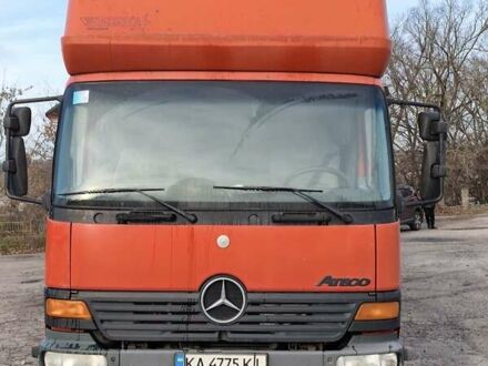 Красный Мерседес Атего, объемом двигателя 4.25 л и пробегом 515 тыс. км за 13700 $, фото 1 на Automoto.ua