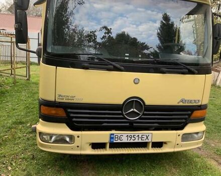 Жовтий Мерседес Атего, об'ємом двигуна 4.3 л та пробігом 900 тис. км за 10500 $, фото 4 на Automoto.ua