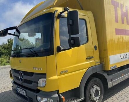 Желтый Мерседес Атего, объемом двигателя 4.25 л и пробегом 335 тыс. км за 30000 $, фото 3 на Automoto.ua