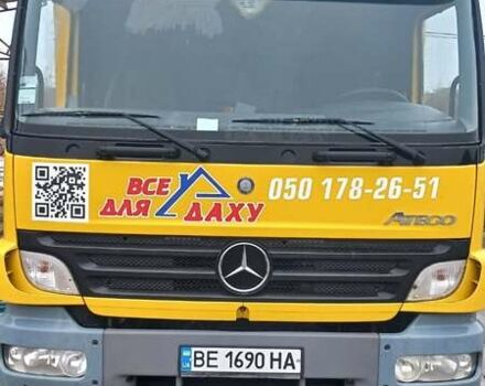 Желтый Мерседес Атего, объемом двигателя 4.25 л и пробегом 349 тыс. км за 23000 $, фото 6 на Automoto.ua