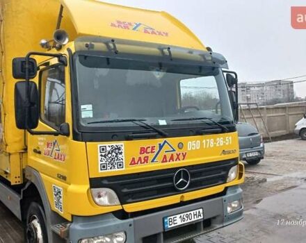 Желтый Мерседес Атего, объемом двигателя 4.25 л и пробегом 349 тыс. км за 23000 $, фото 1 на Automoto.ua
