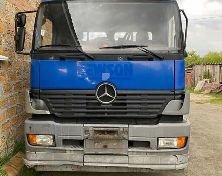 Синий Мерседес Атего, объемом двигателя 6.4 л и пробегом 346 тыс. км за 28000 $, фото 3 на Automoto.ua