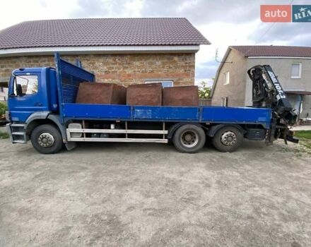 Синий Мерседес Атего, объемом двигателя 6.4 л и пробегом 346 тыс. км за 28000 $, фото 6 на Automoto.ua