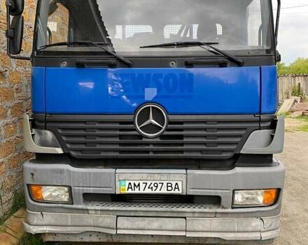 Синий Мерседес Атего, объемом двигателя 6.4 л и пробегом 346 тыс. км за 28000 $, фото 5 на Automoto.ua