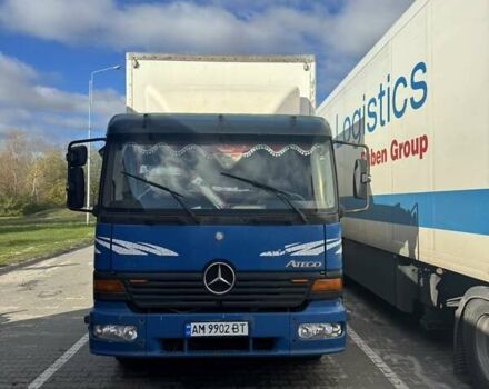 Синий Мерседес Атего, объемом двигателя 4.2 л и пробегом 800 тыс. км за 10500 $, фото 2 на Automoto.ua