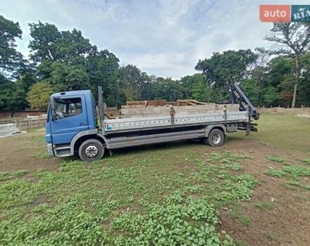 Синий Мерседес Атего, объемом двигателя 4.8 л и пробегом 663 тыс. км за 30000 $, фото 2 на Automoto.ua