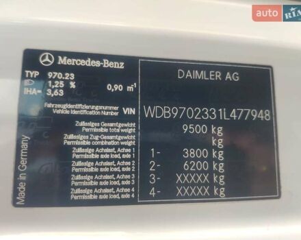 Синій Мерседес Атего, об'ємом двигуна 4.3 л та пробігом 328 тис. км за 30900 $, фото 8 на Automoto.ua