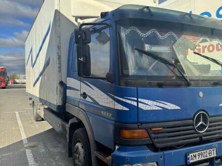 Синій Мерседес Атего, об'ємом двигуна 4.2 л та пробігом 800 тис. км за 10500 $, фото 1 на Automoto.ua