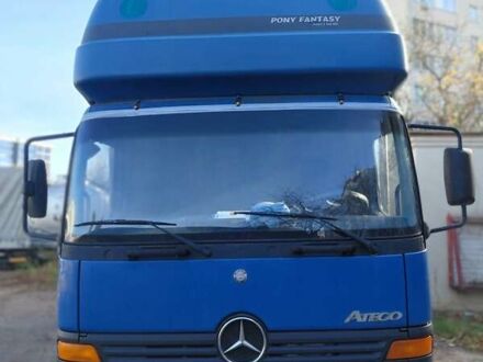 Мерседес Атего 2003 у Івано-Франківську на Automoto.ua Синій Мерседес Атего, об'ємом двигуна 4.25 л та пробігом 624 тис. км за 12000 $, фото 1 на Automoto.ua