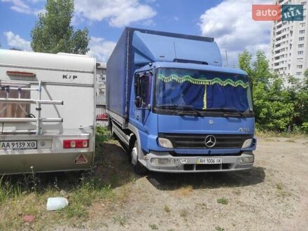 Синий Мерседес Атего, объемом двигателя 4.25 л и пробегом 630 тыс. км за 26000 $, фото 1 на Automoto.ua
