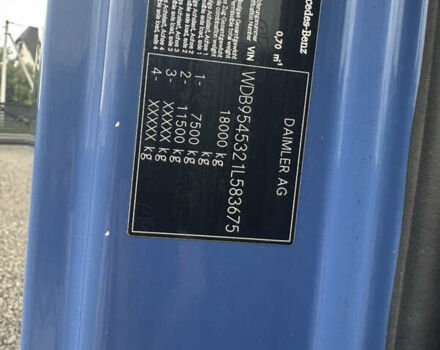 Синій Мерседес Аксор, об'ємом двигуна 7.2 л та пробігом 222 тис. км за 20700 $, фото 41 на Automoto.ua