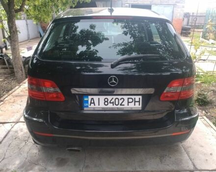 Черный Мерседес Б-класс, объемом двигателя 1.7 л и пробегом 221 тыс. км за 6500 $, фото 4 на Automoto.ua