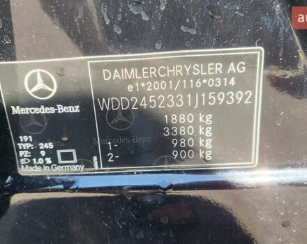 Чорний Мерседес Б-клас, об'ємом двигуна 0 л та пробігом 190 тис. км за 7300 $, фото 51 на Automoto.ua