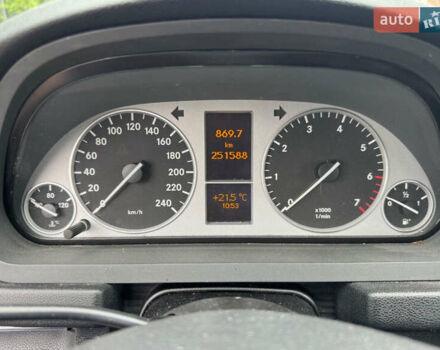 Черный Мерседес Б-класс, объемом двигателя 2 л и пробегом 205 тыс. км за 6650 $, фото 10 на Automoto.ua