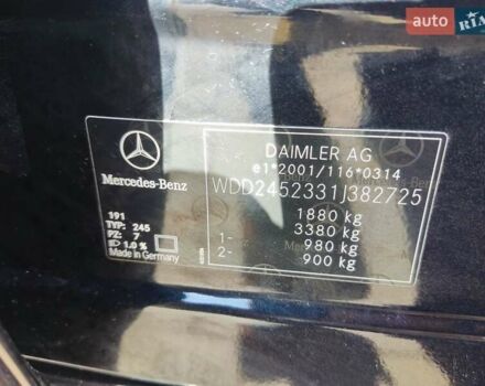 Черный Мерседес Б-класс, объемом двигателя 2.04 л и пробегом 264 тыс. км за 6500 $, фото 55 на Automoto.ua