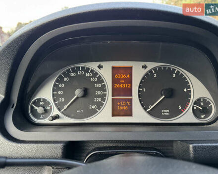 Черный Мерседес Б-класс, объемом двигателя 2 л и пробегом 264 тыс. км за 6500 $, фото 11 на Automoto.ua