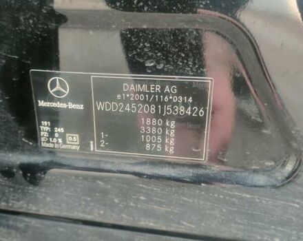 Черный Мерседес Б-класс, объемом двигателя 1.99 л и пробегом 220 тыс. км за 9000 $, фото 5 на Automoto.ua