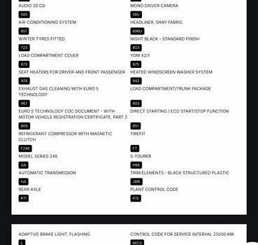 Черный Мерседес Б-класс, объемом двигателя 1.8 л и пробегом 236 тыс. км за 11300 $, фото 30 на Automoto.ua