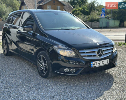 Черный Мерседес Б-класс, объемом двигателя 1.46 л и пробегом 214 тыс. км за 10600 $, фото 2 на Automoto.ua
