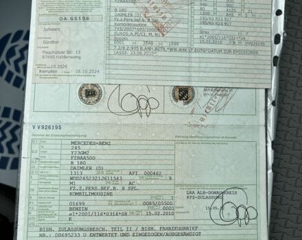 Серый Мерседес Б-класс, объемом двигателя 1.7 л и пробегом 139 тыс. км за 6990 $, фото 17 на Automoto.ua