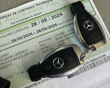 Сірий Мерседес Б-клас, об'ємом двигуна 2.2 л та пробігом 116 тис. км за 15099 $, фото 23 на Automoto.ua