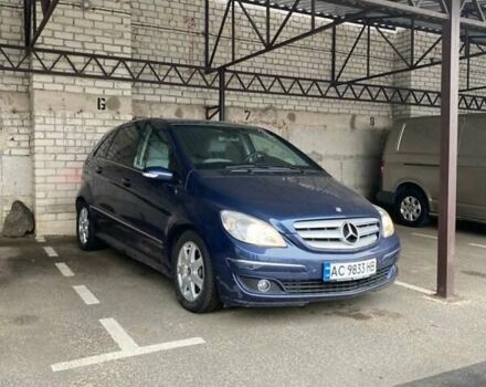 Синий Мерседес Б-класс, объемом двигателя 2 л и пробегом 233 тыс. км за 8700 $, фото 1 на Automoto.ua