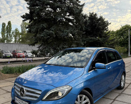 Синий Мерседес Б-класс, объемом двигателя 1.6 л и пробегом 89 тыс. км за 11999 $, фото 5 на Automoto.ua