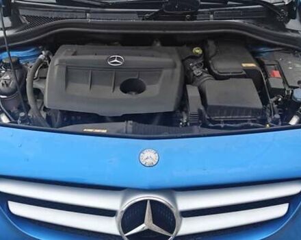 Синий Мерседес Б-класс, объемом двигателя 1.46 л и пробегом 250 тыс. км за 11500 $, фото 13 на Automoto.ua