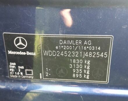 Мерседес Б-клас 2009 у Черкасах на Automoto.ua Синій Мерседес Б-клас, об'ємом двигуна 1.7 л та пробігом 175 тис. км за 7550 $, фото 3 на Automoto.ua