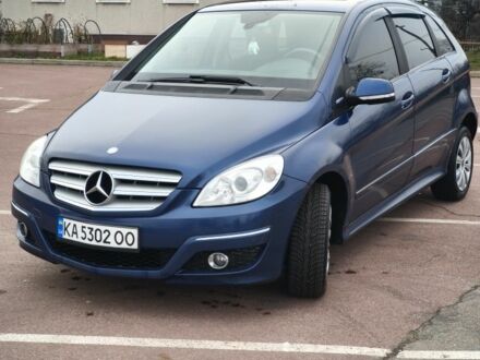 Синий Мерседес Б-класс, объемом двигателя 2 л и пробегом 329 тыс. км за 7090 $, фото 1 на Automoto.ua
