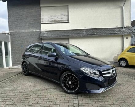 Синий Мерседес Б-класс, объемом двигателя 2 л и пробегом 62 тыс. км за 7800 $, фото 1 на Automoto.ua