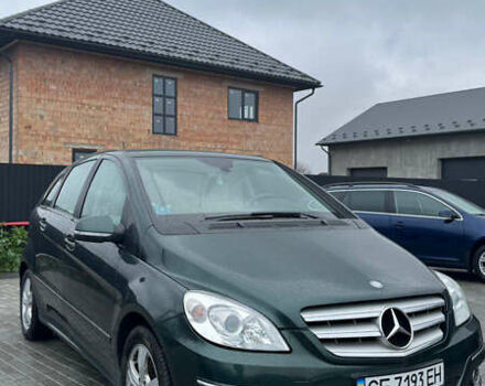 Зеленый Мерседес Б-класс, объемом двигателя 1.99 л и пробегом 211 тыс. км за 7500 $, фото 2 на Automoto.ua