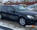 Черный Мерседес Ц 220, объемом двигателя 2.2 л и пробегом 352 тыс. км за 10300 $, фото 1 на Automoto.ua