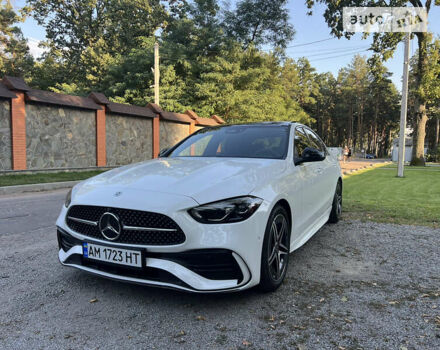 Білий Мерседес Ц-Клас, об'ємом двигуна 2 л та пробігом 9 тис. км за 46900 $, фото 2 на Automoto.ua