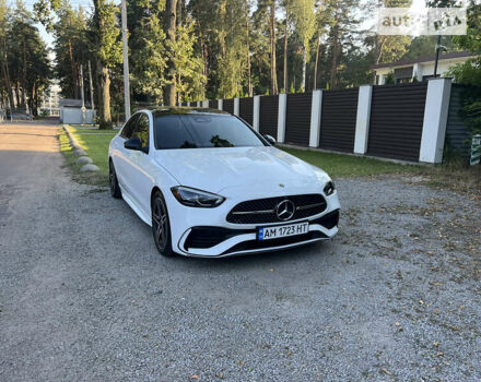 Білий Мерседес Ц-Клас, об'ємом двигуна 2 л та пробігом 9 тис. км за 46900 $, фото 1 на Automoto.ua