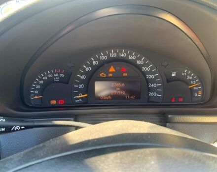 Черный Мерседес Ц-Класс, объемом двигателя 1.8 л и пробегом 240 тыс. км за 5500 $, фото 5 на Automoto.ua