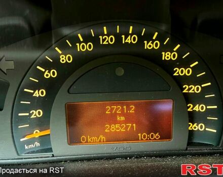 Чорний Мерседес Ц-Клас, об'ємом двигуна 1.8 л та пробігом 287 тис. км за 4300 $, фото 12 на Automoto.ua