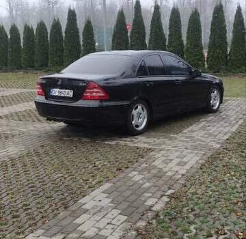 Чорний Мерседес Ц-Клас, об'ємом двигуна 2.2 л та пробігом 269 тис. км за 5850 $, фото 21 на Automoto.ua