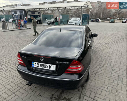 Черный Мерседес Ц-Класс, объемом двигателя 1.8 л и пробегом 270 тыс. км за 6800 $, фото 8 на Automoto.ua