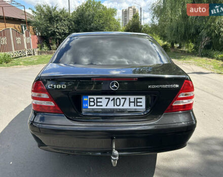 Чорний Мерседес Ц-Клас, об'ємом двигуна 1.8 л та пробігом 277 тис. км за 7500 $, фото 5 на Automoto.ua