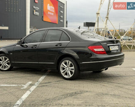 Черный Мерседес Ц-Класс, объемом двигателя 1.8 л и пробегом 147 тыс. км за 11950 $, фото 10 на Automoto.ua