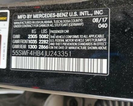 Чорний Мерседес Ц-Клас, об'ємом двигуна 2 л та пробігом 60 тис. км за 5000 $, фото 12 на Automoto.ua