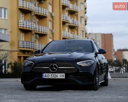 Чорний Мерседес Ц-Клас, об'ємом двигуна 2 л та пробігом 39 тис. км за 48000 $, фото 1 на Automoto.ua